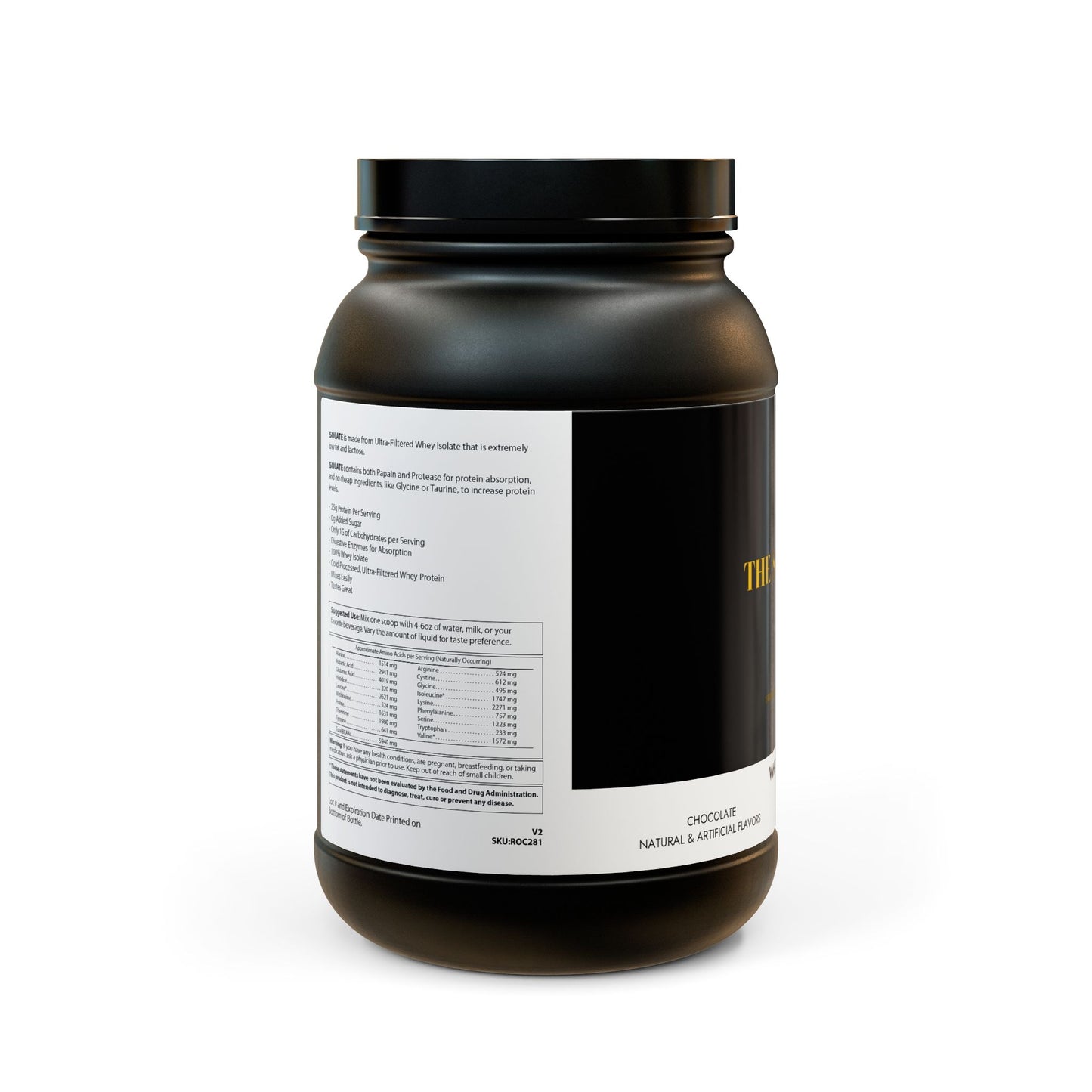 The SavageWhey Isolate Protein Supplement